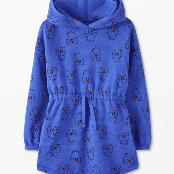 NWOT Hanna Andersson Hoodie Waffle Knit Dress